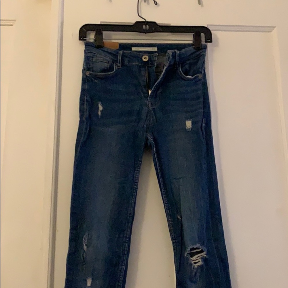 Zara ripped jeans - Picture 1 of 2